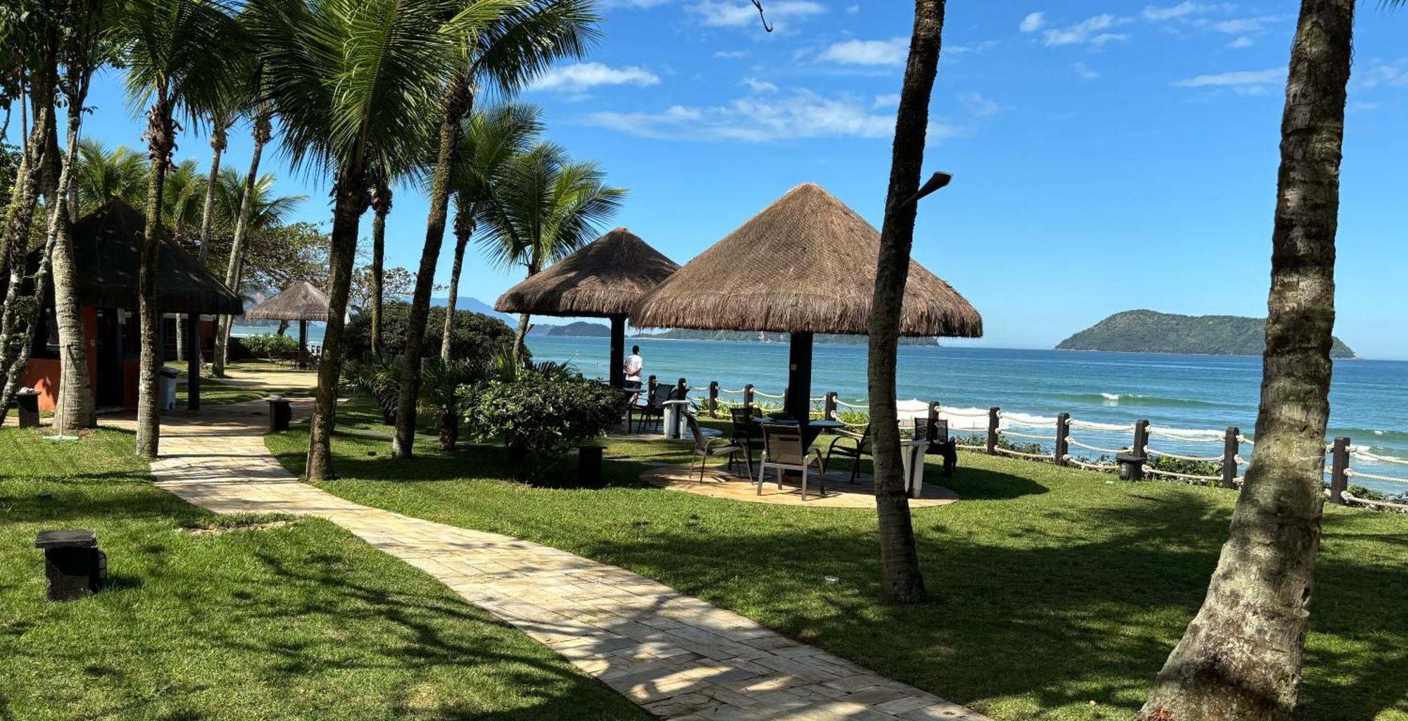 Juquehy - Condominio De Frente Para O Mar - Piscina Aquecida - Quadra De Tenis Juquei Dış mekan fotoğraf